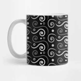 Spiral vector seamless pattern design Mug